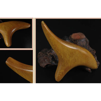 Triangle Wooden Neck Massager