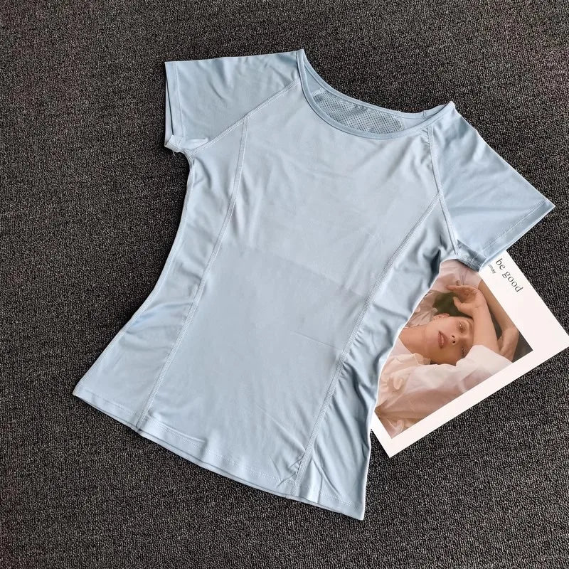 Women's Sports Workout Top T-shirt