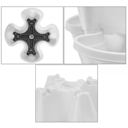 5-Layer Stackable Vertical Plant Flower Pots - Ideal For Herb Garden