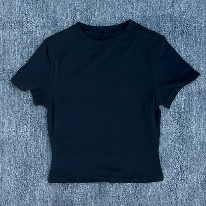 Tight Fitting Sports T-shirt Quick Drying Short Sleeved
