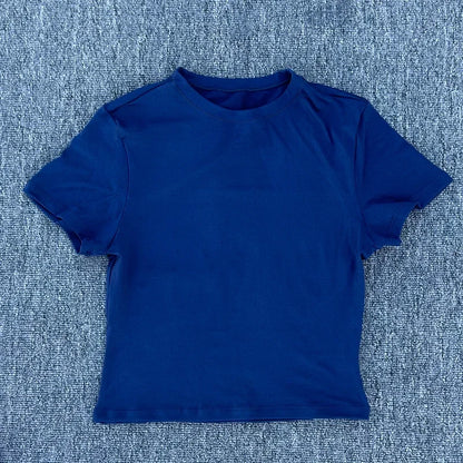 Tight Fitting Sports T-shirt Quick Drying Short Sleeved