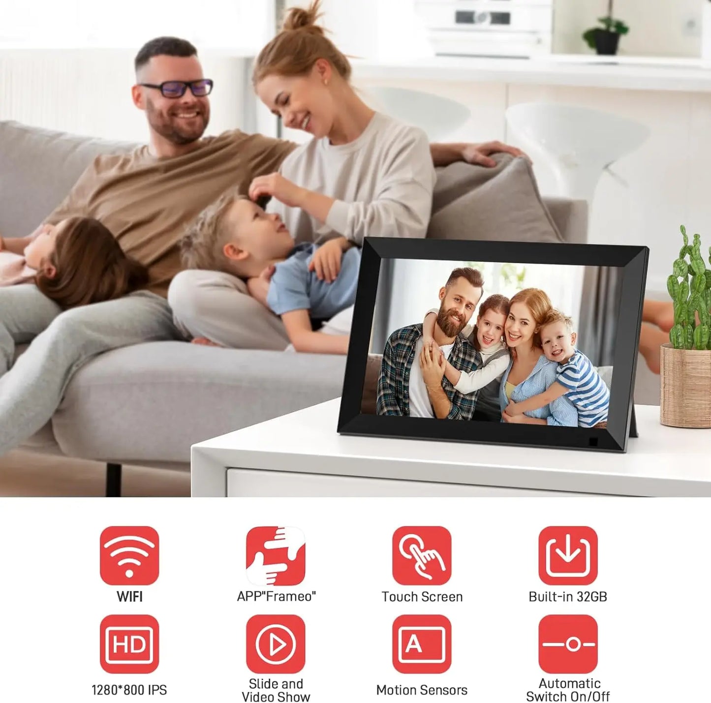 Smart WiFi Digital Photo Frame
