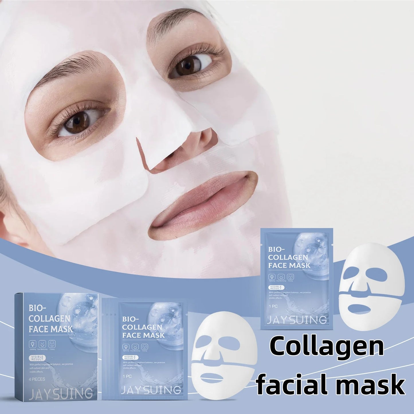 Collagen hydrating facial mask