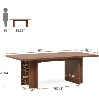 Modern Desk With Storage
