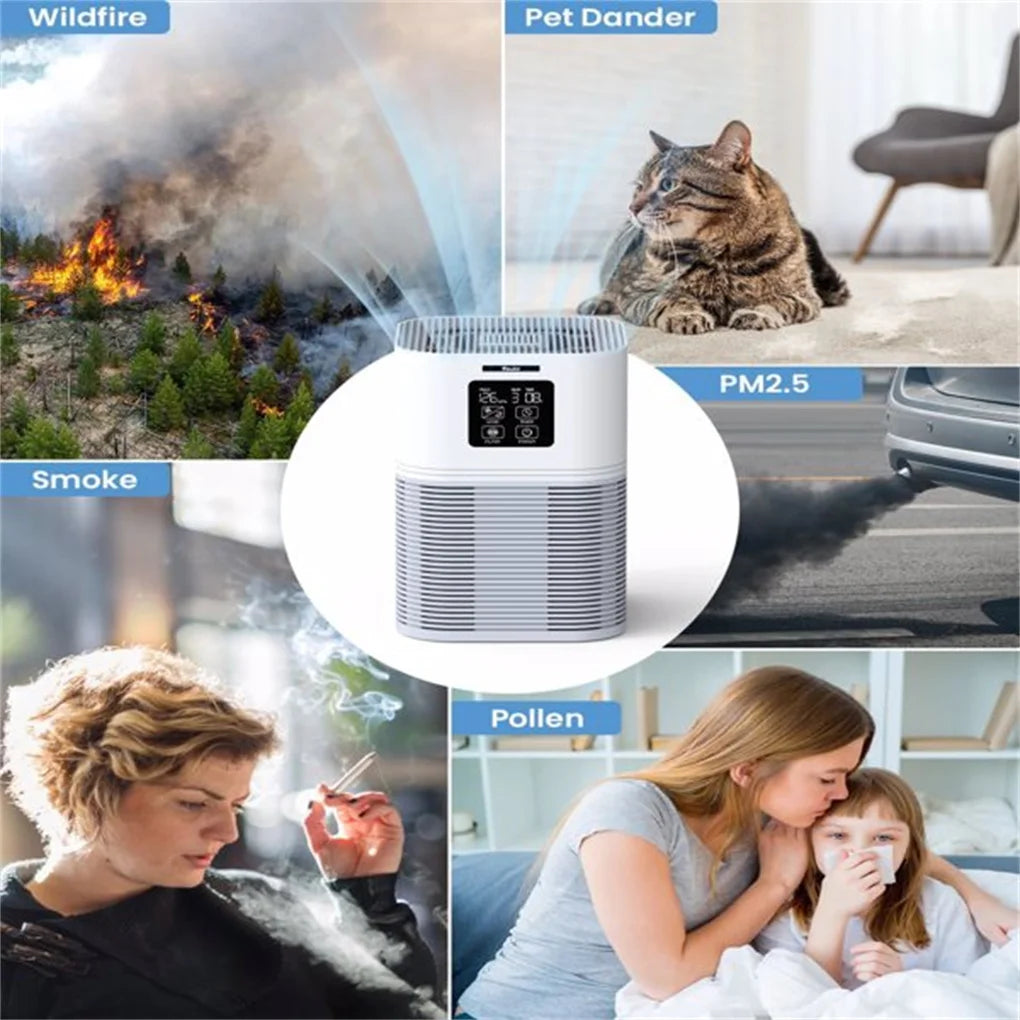2 in 1 Air Purifier, Aromatherapy Diffuser