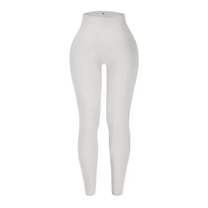 Women's Seamless Knitted  Yoga Pants High Waisted Leggings