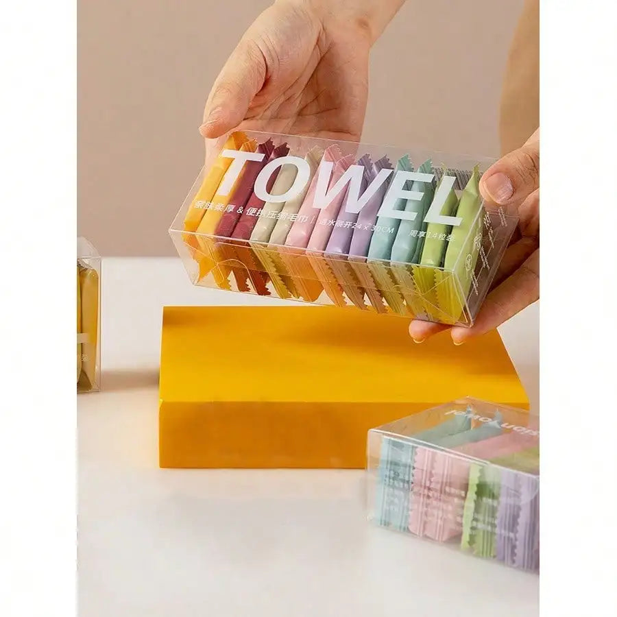 Compressed Disposable Washcloths