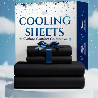 Soft Wrinkle-Free Cooling Sheets with Deep Bed Sheet Fit
