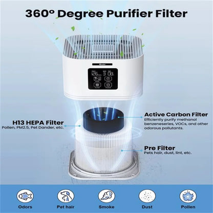 2 in 1 Air Purifier, Aromatherapy Diffuser