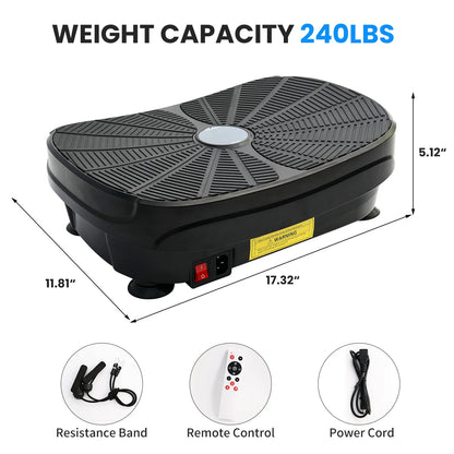 Vibration Plate Exercise Machine Whole Body Workout
