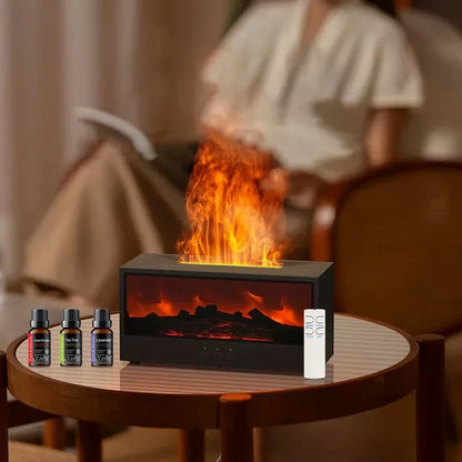 Desktop  Fireplace with Atmosphere Light