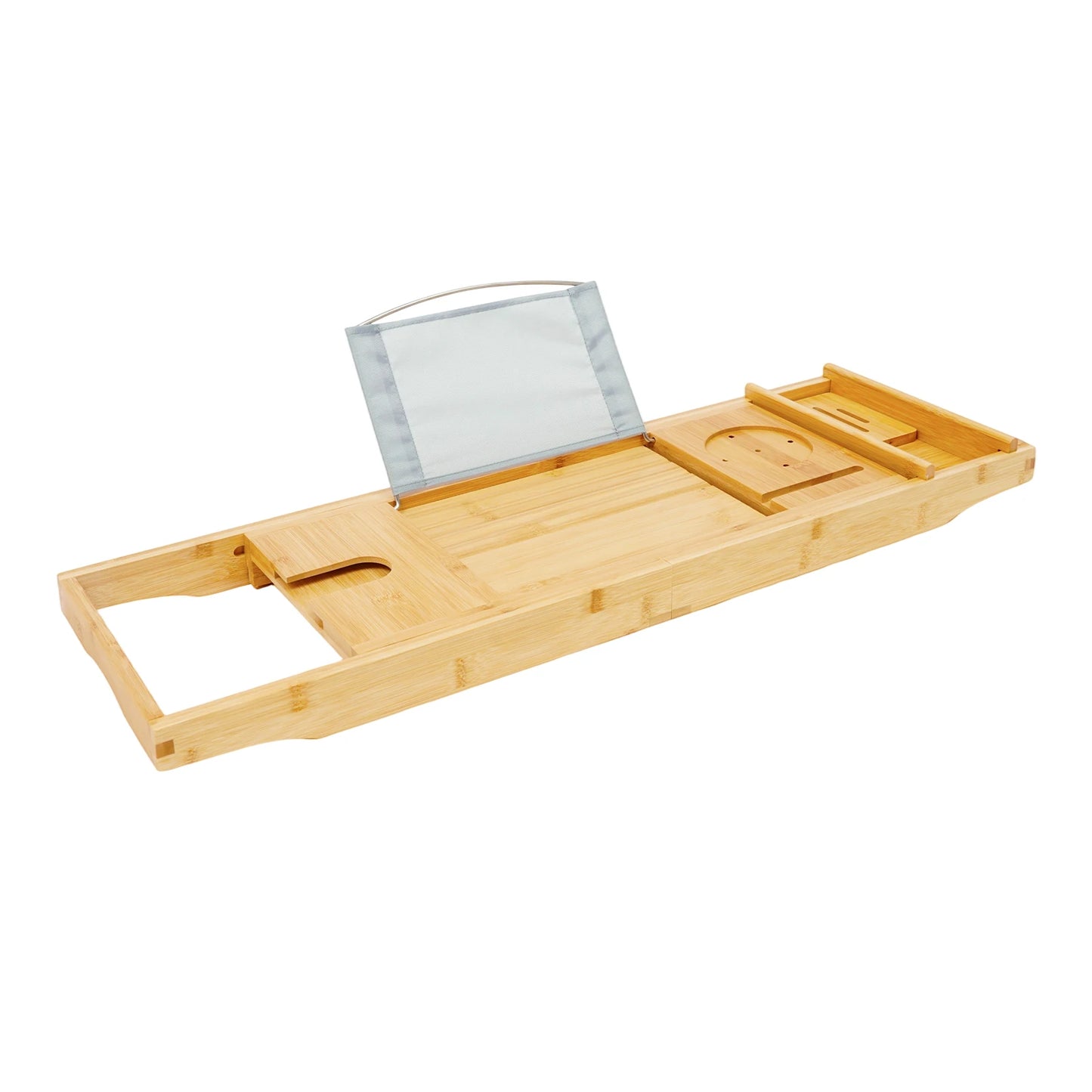 Bamboo Bathtub Tray Expandable Bathroom Tray