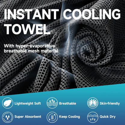 4 Pack Soft Breathable Cold Towel