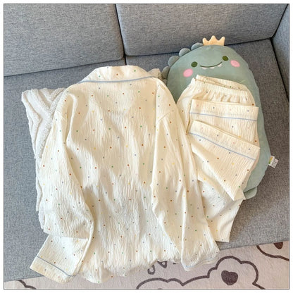 Women's Cotton Pajama 2 Piece Cute Sets