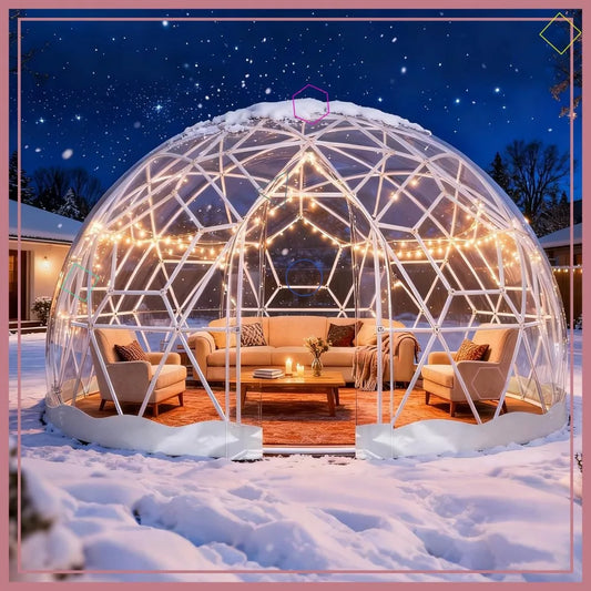 12ft Garden Dome Tent 4-8 Person