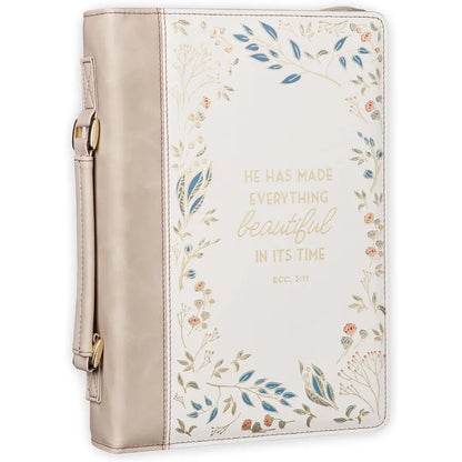 Premium Vegan Leather Inspirational Bible Cover