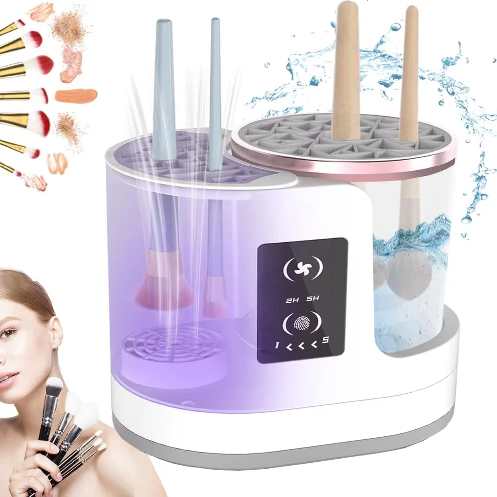 3 IN 1 Electric Makeup Brush Cleaner Machine