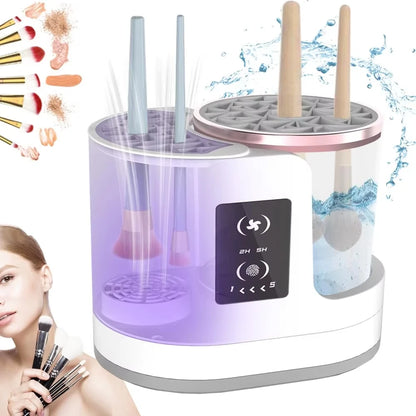 3 IN 1 Electric Makeup Brush Cleaner Machine