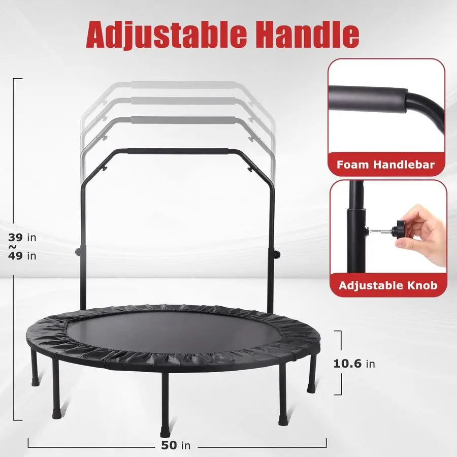 Trampoline for Adults, 40 50 Foldable
