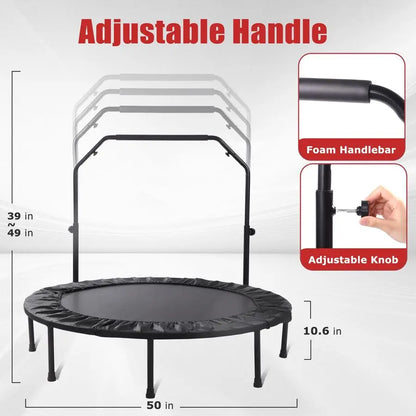 Trampoline for Adults, 40 50 Foldable