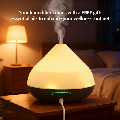 Ultrasonic Air Humidifier Aromatherapy Essential Oil Diffusers
