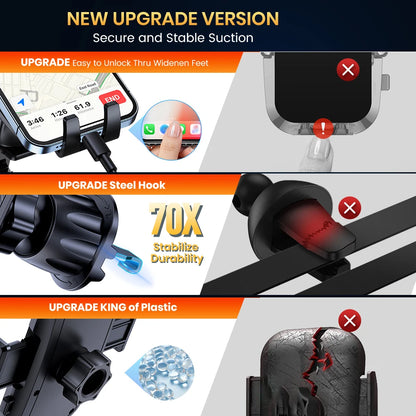 Car Phone Holder Mount Air Vent Compatible With All Phones