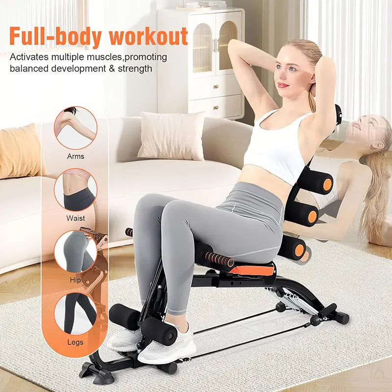 Adjustable Foldable Abdominal Exercise Bench