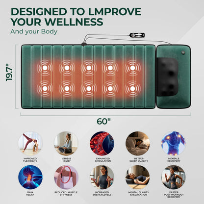 Full Body Massage Mat With Heat