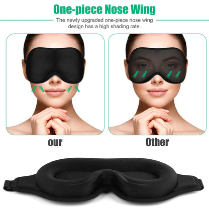 3D Travel Silk Eye Sleep Mask