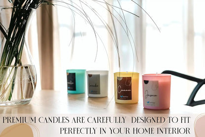 Complete Soy Candle Making Kit with Wax, Jars, Scents & Dyes