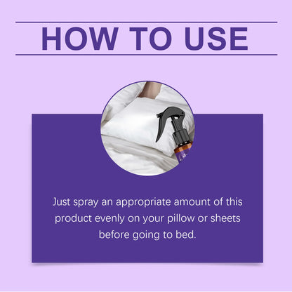 Lavender essential oil sleep spray, pampering helps to fall asleep quickly, indoor freshness relieves fatigue