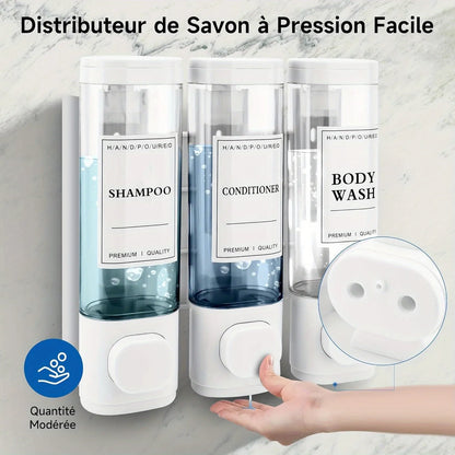 3-in-1 Shampoo and Conditioner Dispenser