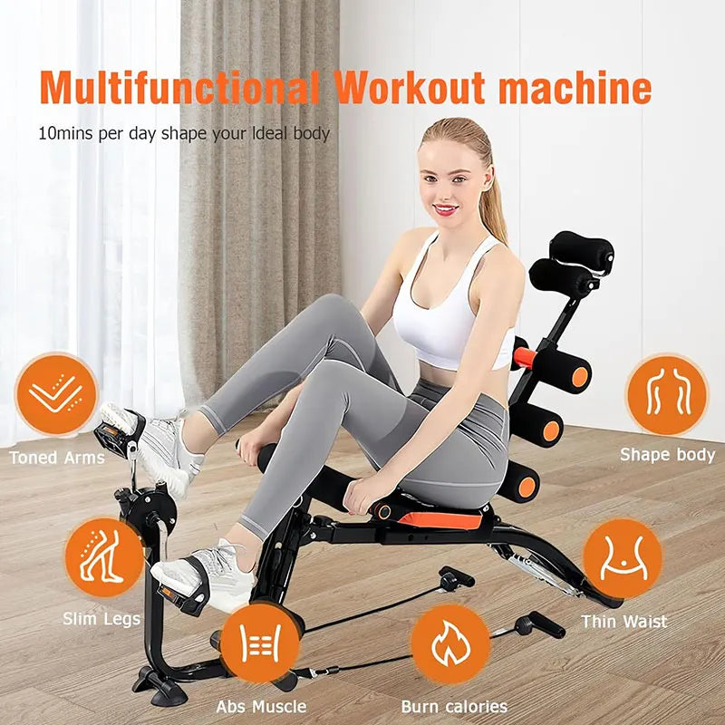 Adjustable Foldable Abdominal Exercise Bench