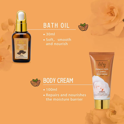 Vanilla Bath & Body Gift Set