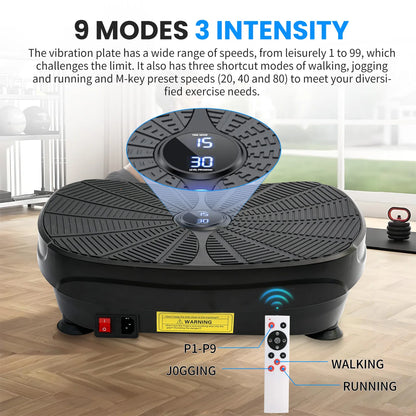 Vibration Plate Exercise Machine Whole Body Workout