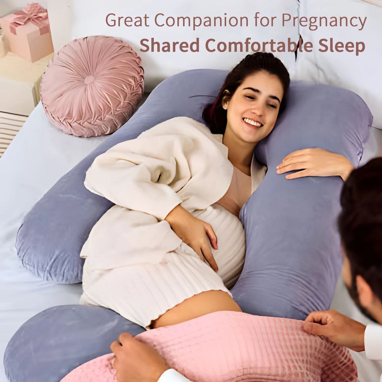 Pregnancy Pillows For Sleeping, G Shaped Full Body