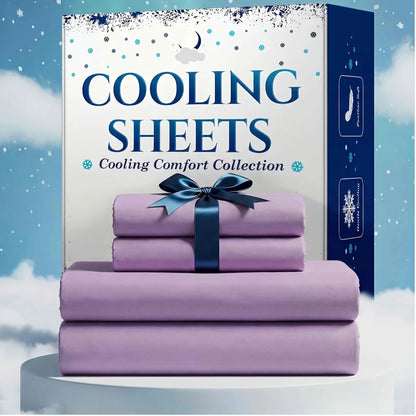 Extra Deep Pocket Bamboo Fiber Bed Sheets Suitable for Thick Mattresses - Soft Wrinkle-Free Cooling Sheets with Deep Bed Sheet Fit, Suitable for - Use, Machine Washable Luxury Bedding for Toppers & Heavy Layers