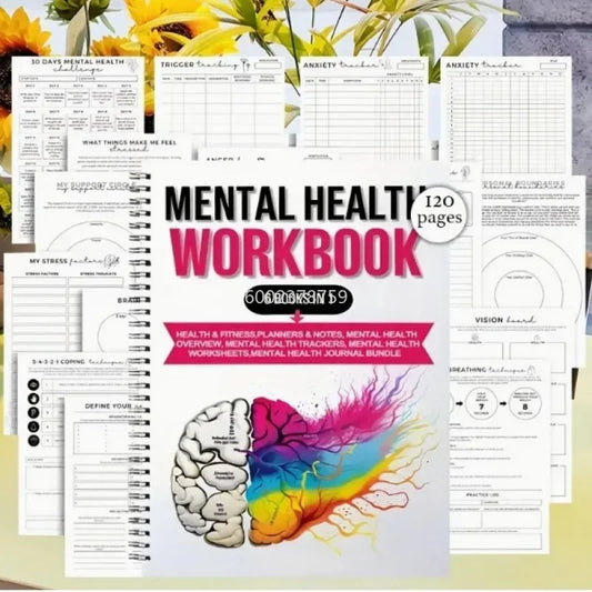 Mental Wellness Journal Planning Book
