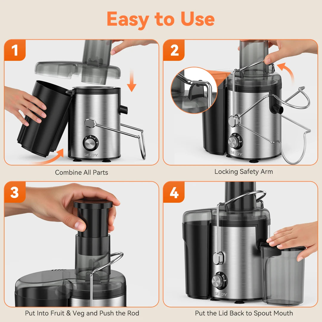 Compact Fruits Juicer Extractor Machine
