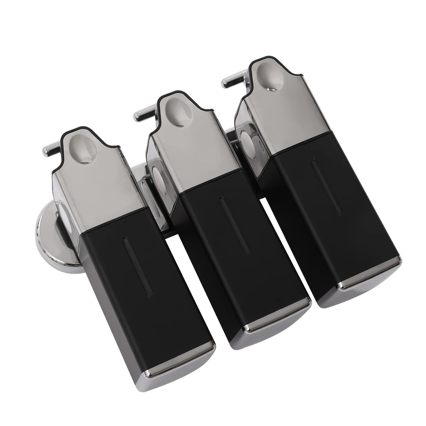 Triple Wall Mount Soap Dispenser