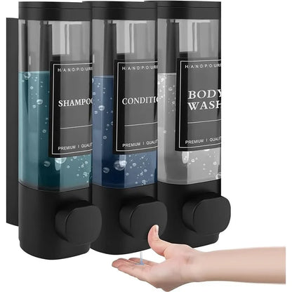 3-in-1 Shampoo and Conditioner Dispenser