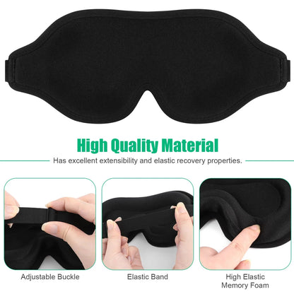 3D Travel Silk Eye Sleep Mask