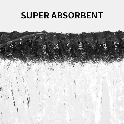 6-Piece Oversized Microfiber Bath Towel Set