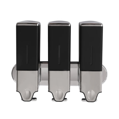 Triple Wall Mount Soap Dispenser