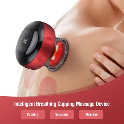 Electric Vacuum Cupping  Skin Massage Device