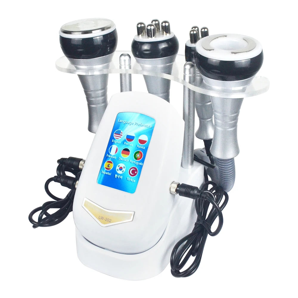 4 in 1 Vacuum Therapy  Radio Frequency  Body Slimming Machine
