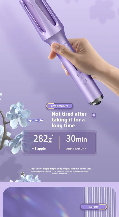 2 in 1 Rotating Ceramic Curler
