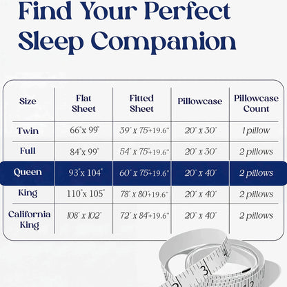 Extra Deep Pocket Bamboo Fiber Bed Sheets Suitable for Thick Mattresses - Soft Wrinkle-Free Cooling Sheets with Deep Bed Sheet Fit, Suitable for - Use, Machine Washable Luxury Bedding for Toppers & Heavy Layers