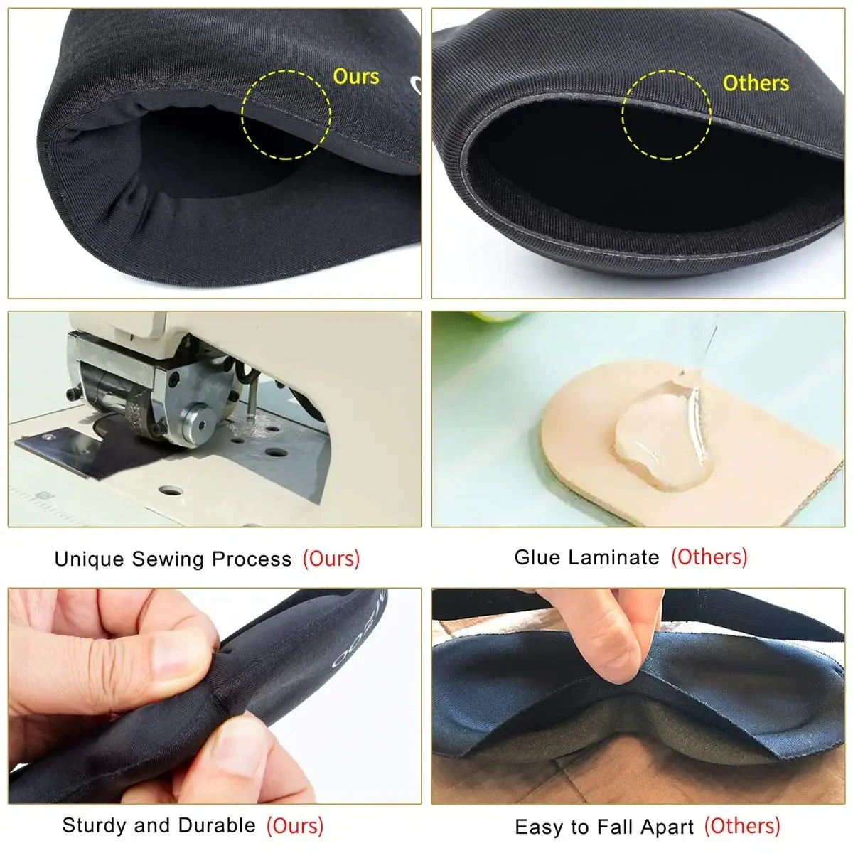 Eye Mask for Sleeping 3D Contoured Cup