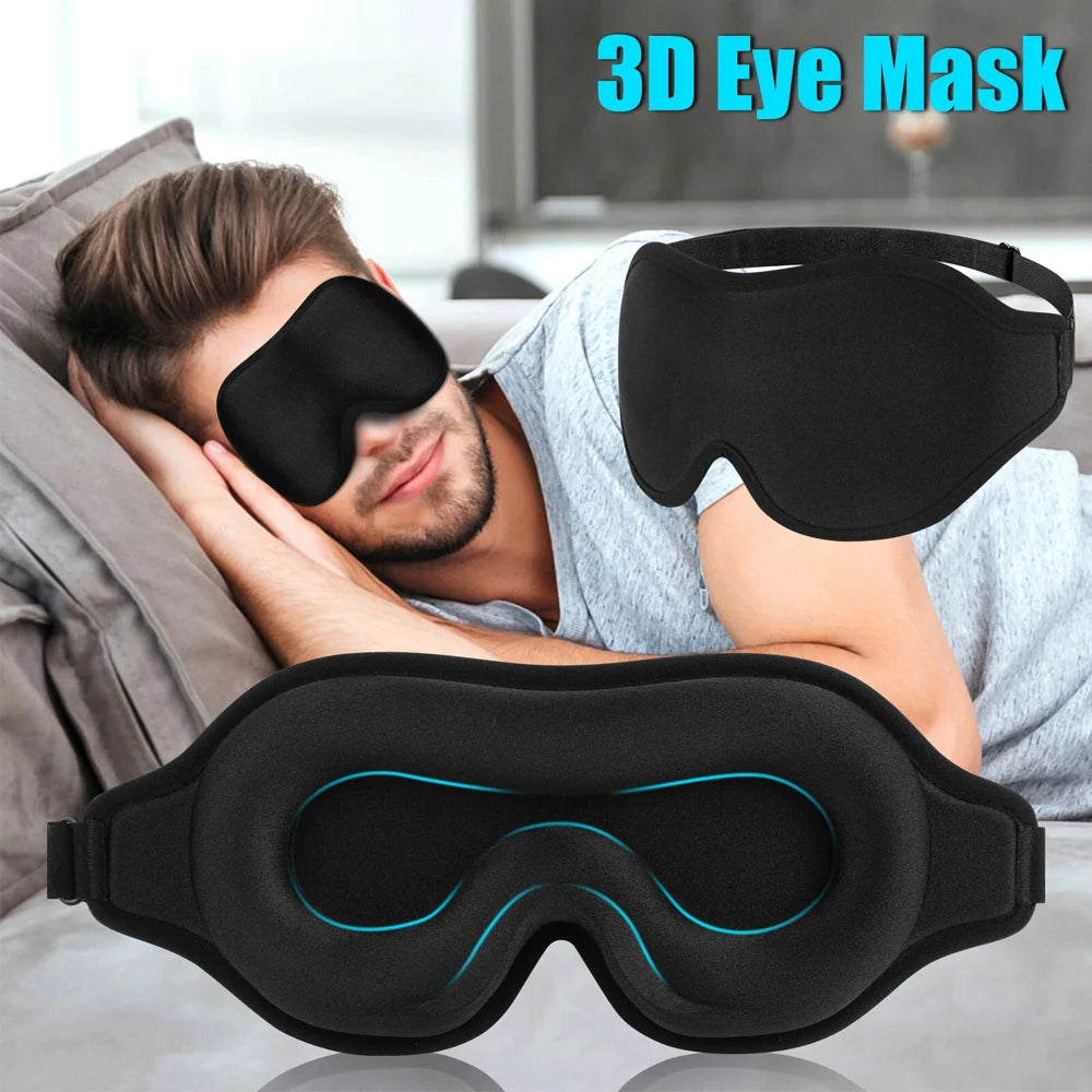 3D Travel Silk Eye Sleep Mask